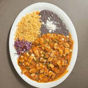 Pollo a La Mexicana